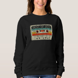 11th Birthday Best Of 2011 Cassette Tape 11 Years Sweatshirt