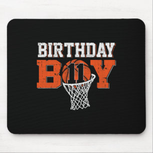 11th Birthday Boy Bysketbyll Lover 11 Years Old Bd Mouse Mat
