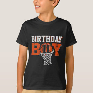 11th Birthday Boy Bysketbyll Lover 11 Years Old Bd T-Shirt