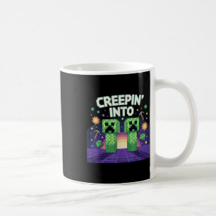 11th Birthday Gamer Pixel Creepin’ Into 11 Video G Coffee Mug