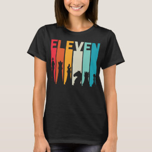 11th Birthday Gift Chess Player Board Game Fan T-Shirt