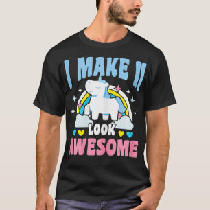 11th birthday girl awesome cute unicorn gift 11 ye T-Shirt