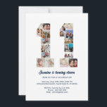 11th Birthday Number 11 Custom Photo Collage Invitation<br><div class="desc">Celebrate your child's momentous 11th Birthday with this cute invitation. It's a personalised photo collage invite that allows you to create a truly unique and memorable design. This customisable template lets you insert your own cherished photos, capturing the precious moments of your kid's year. This invitation is perfect for commemorating...</div>