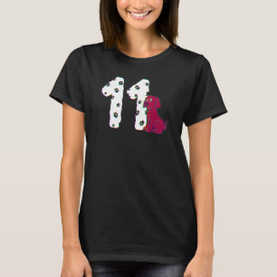 11th Birthday Party Cake Labrador Puppy Dog Owner T-Shirt