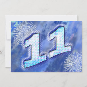 11th Birthday Party Invitation