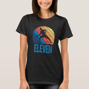 11th Birthday Retro Table Tennis 11 Years Old Boy  T-Shirt