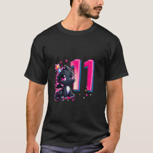 11th Birthday Shirt Dragon Party Birthday Girl Pin