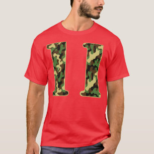 11th Birthday Soldier 11 Year Old Military Themed T-Shirt