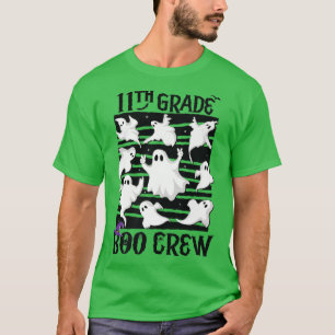 11th Grade Boo Crew Teacher Student Team Spooky Ba T-Shirt