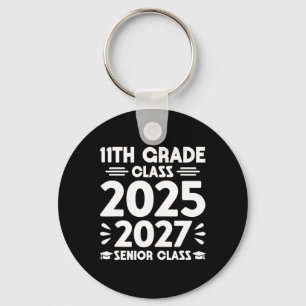 11th Grade Cl Of 2025 Future Senior Cl Of 2027 Key Ring