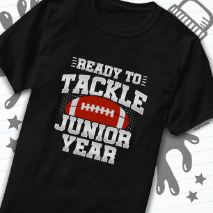 11th Grade Football Ready To Tackle Back to School T-Shirt
