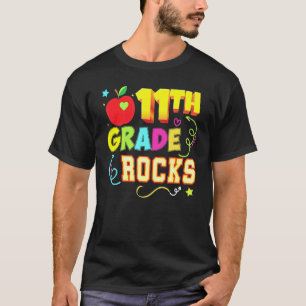 11th Grade Rocks Team Squad Crew Back To School Te T-Shirt