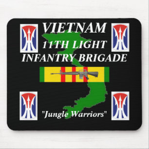 11th Light Inf Vietnam Mousepad 2/b