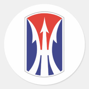 11th Light Infantry Brigade Classic Round Sticker