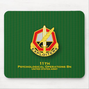 11th Psychological Operations Bn DUI Mouse Mat