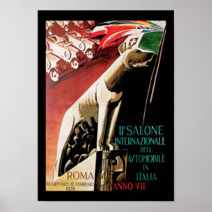 11th Salone International Automobile ~ Roma Poster