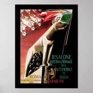 11th Salone International Automobile ~ Roma Poster