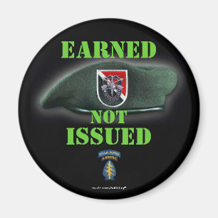 11th Special Forces Green Berets Veterans Magnet