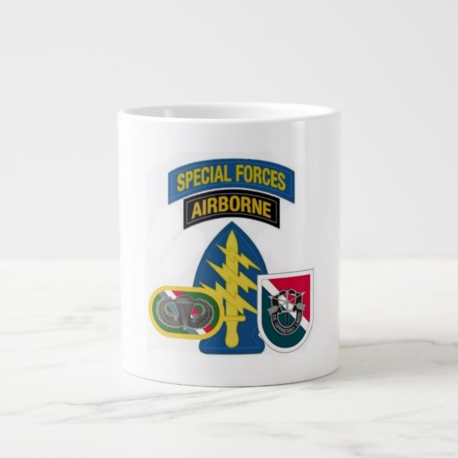 11TH SPECIAL FORCES GROUP JUMBO MUG (Front)