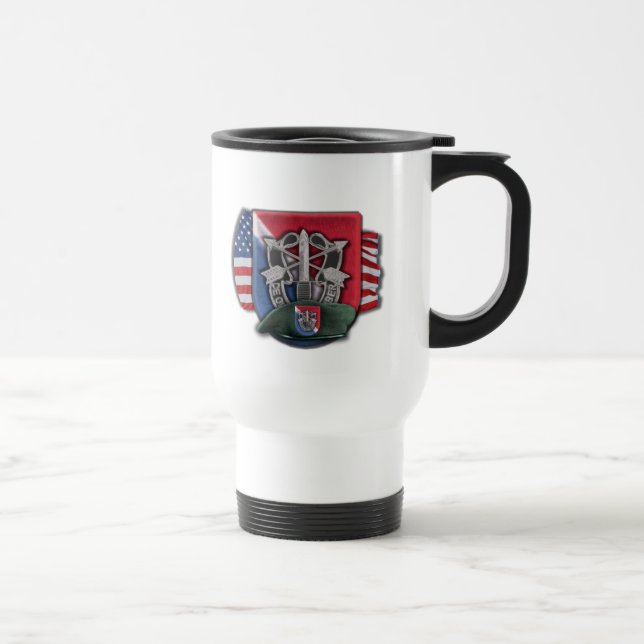 11th Special forces vietnam flash son vets Mug (Right)