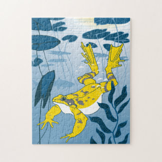 11x14 Frog Pond Puzzle for Colorblind People