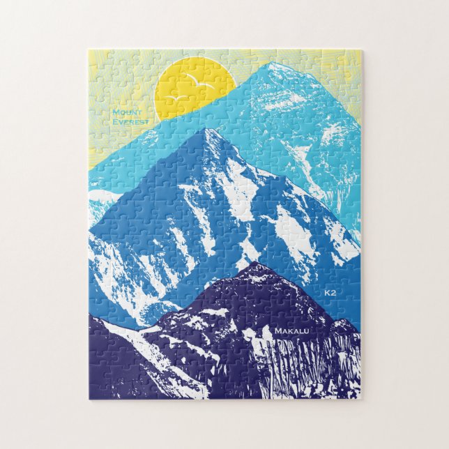 11x14 Himalayan Peaks Puzzle (Vertical)