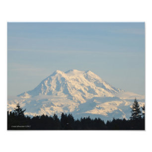 11X14 Mount Rainier Photo Print