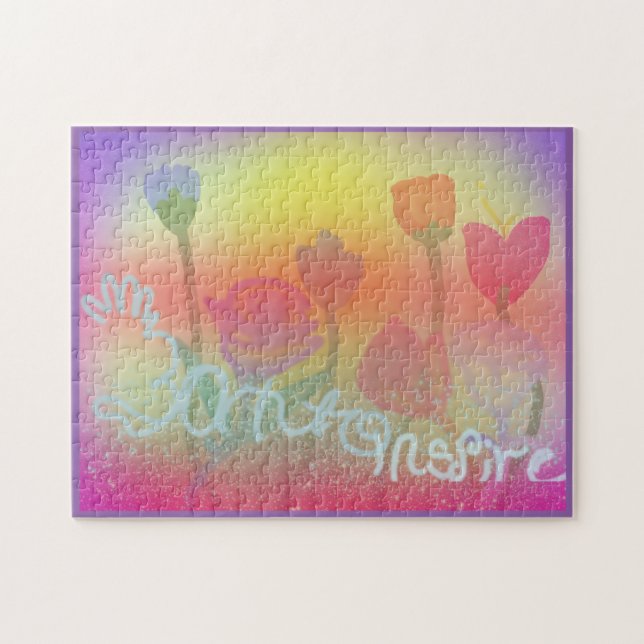 11x14 Springtime   Puzzle with Gift Box (Horizontal)