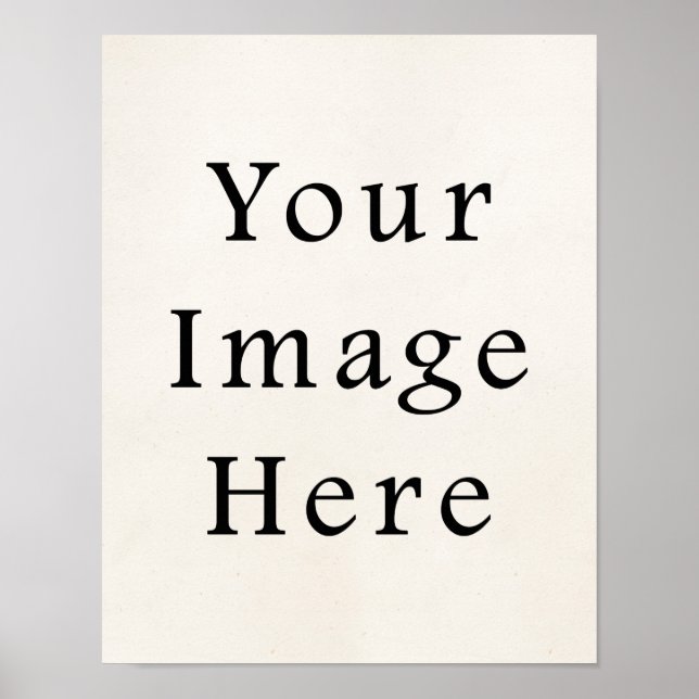 11x14 Square Posters Personalised Poster Paper (Front)