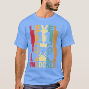 11yr 11 Birthday Boy Son Funny Gamer 11th Years Ol T-Shirt