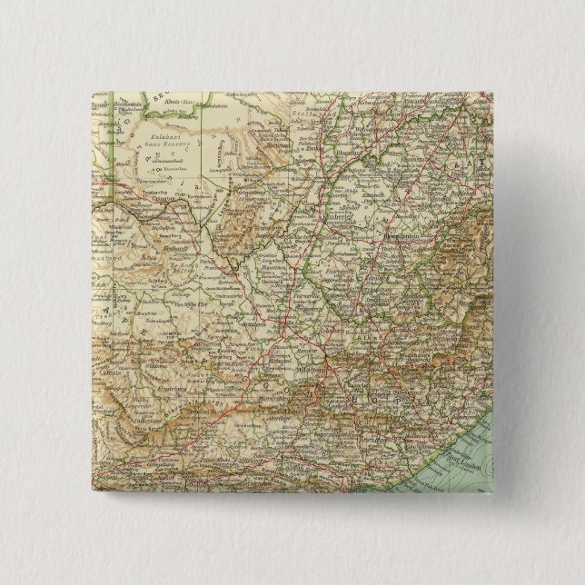 120 Cape Colony 15 Cm Square Badge (Front)