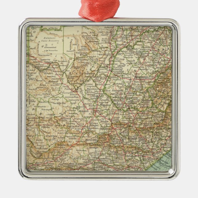 120 Cape Colony Metal Tree Decoration (Front)