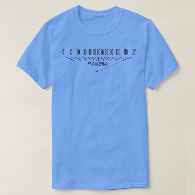 120MPH Old Holden  T-Shirt (Design Front)
