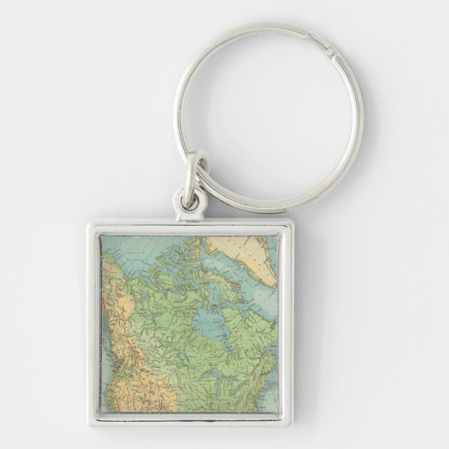 12122 North America Physical Key Ring (Front)