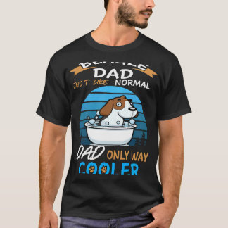   122 Dad - Beagle Dad Cooler T-Shirt