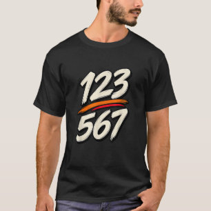 123 567 Salsa Dancing Humour For Dance Mum T-Shirt