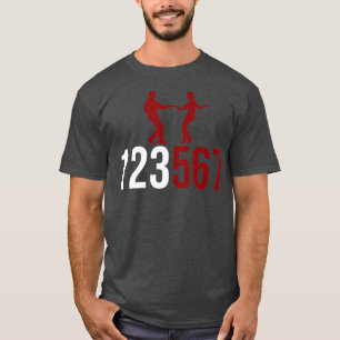 123 567 Salsa Lover Latin Salsa Dance T-Shirt
