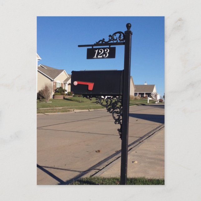 123 mailbox postcard (Front)
