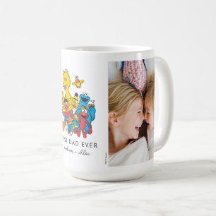 123 Sesame Street Best Dad - Photo Coffee Mug