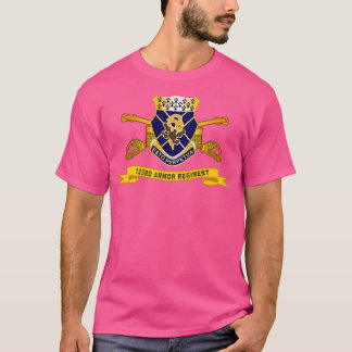 123rd Armour Regiment w Br Ribbon X T-Shirt
