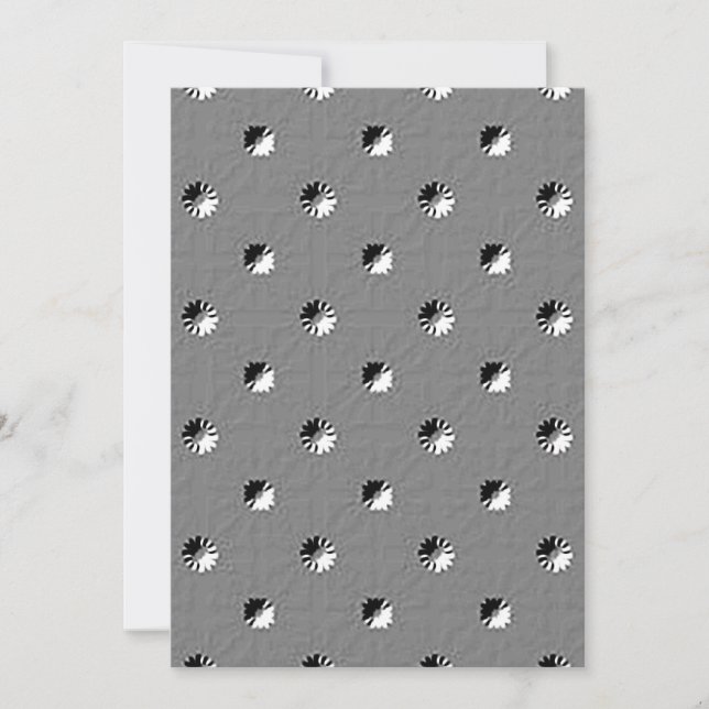 126 EMBOSSED BLACK WHITE GREY GRAY DOTS BUSINESS T (Front)