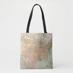 12728 United States Tote Bag