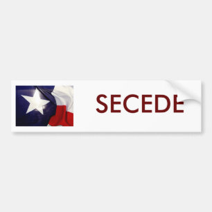 127335585_1229410705, SECEDE BUMPER STICKER
