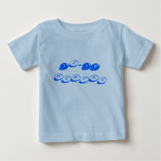 '12-18 months'  blue candy t-shirt
