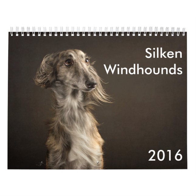 12 2016 Silken Windhounds Calendar (Cover)