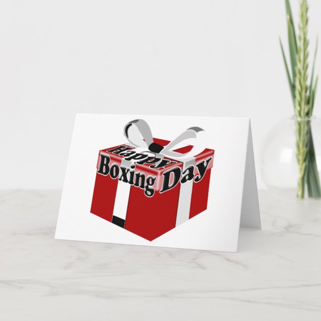 12-26  Boxing Day Holiday Card (Front)