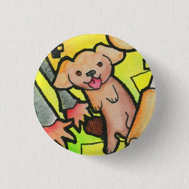 12 3 CM ROUND BADGE (Front)
