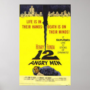 12 Angry Men Movie Poster