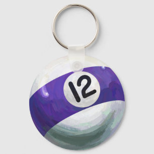 12 Ball Key Ring