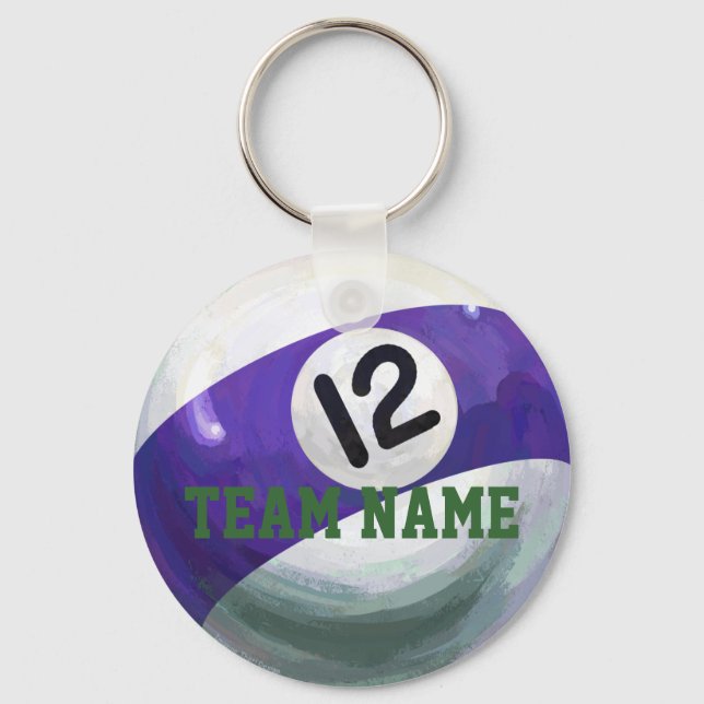 12 Ball Key Ring (Front)